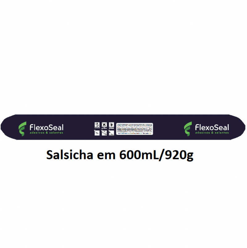 Flexoseal PU 200 Fachadas Preto 600mL